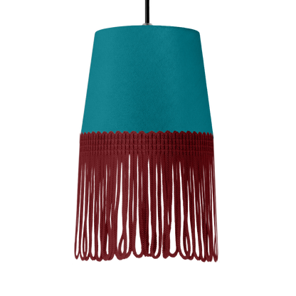 Lampe interiør alcantara krikand grøn