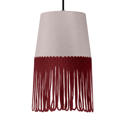 Lampe interiør alcantara grå