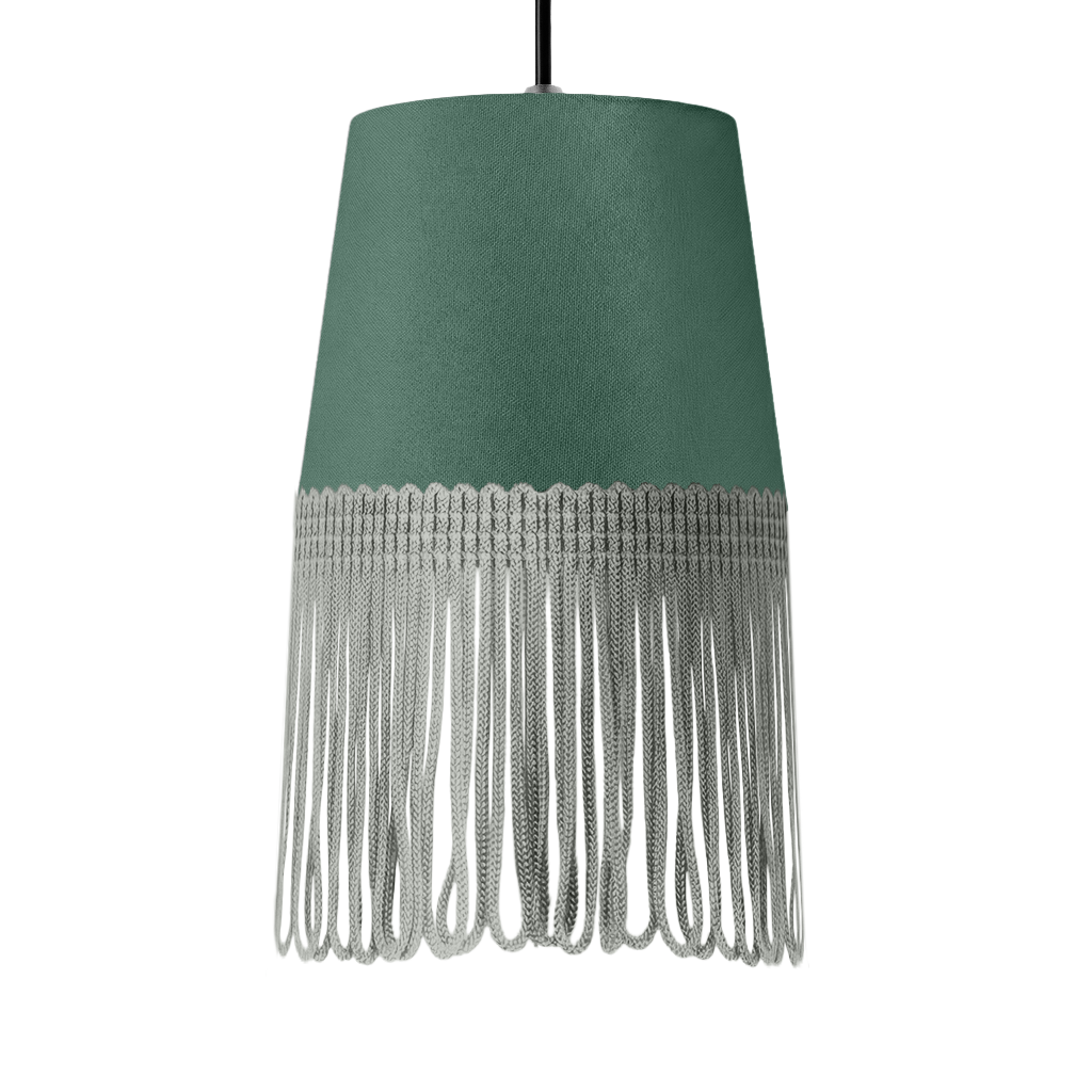 Lampe interiør alcantara skovgrøn