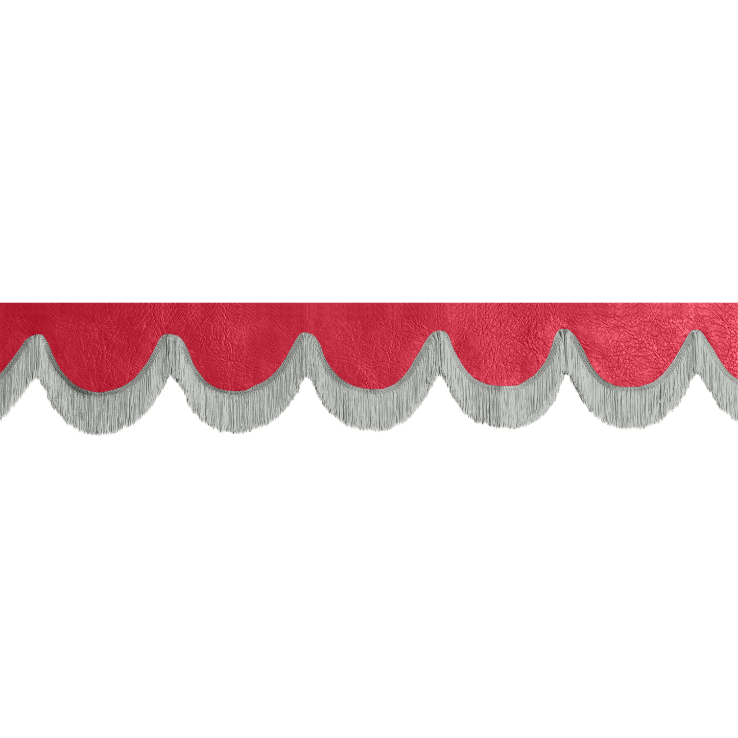 Gardin forrude nappa rød