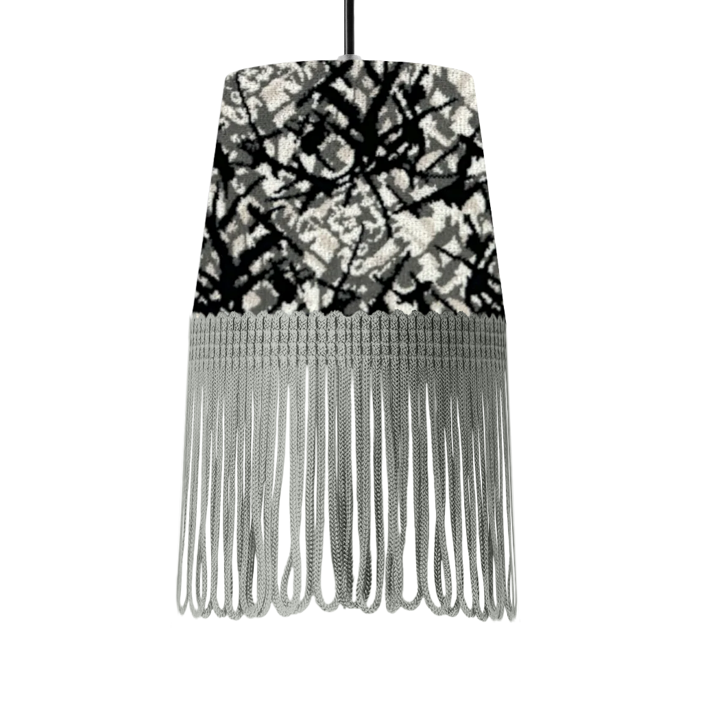 Lampe interiør grå busplys