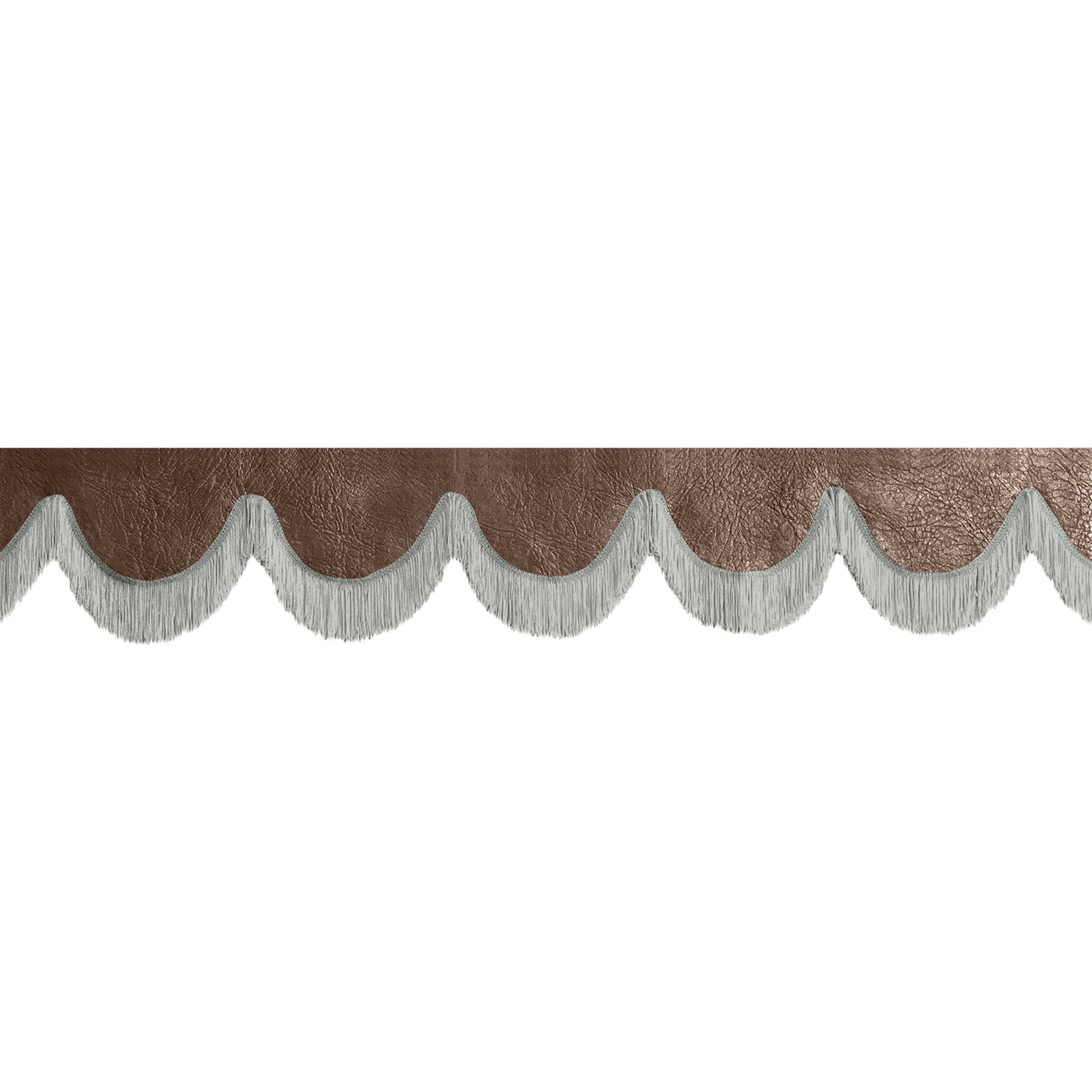 Gardin forrude nappa kaffebrun