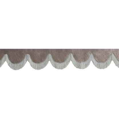 Gardin forrude nappa elefantbrun