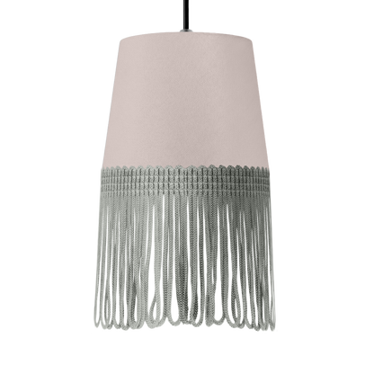 Lampe interiør alcantara duegrå