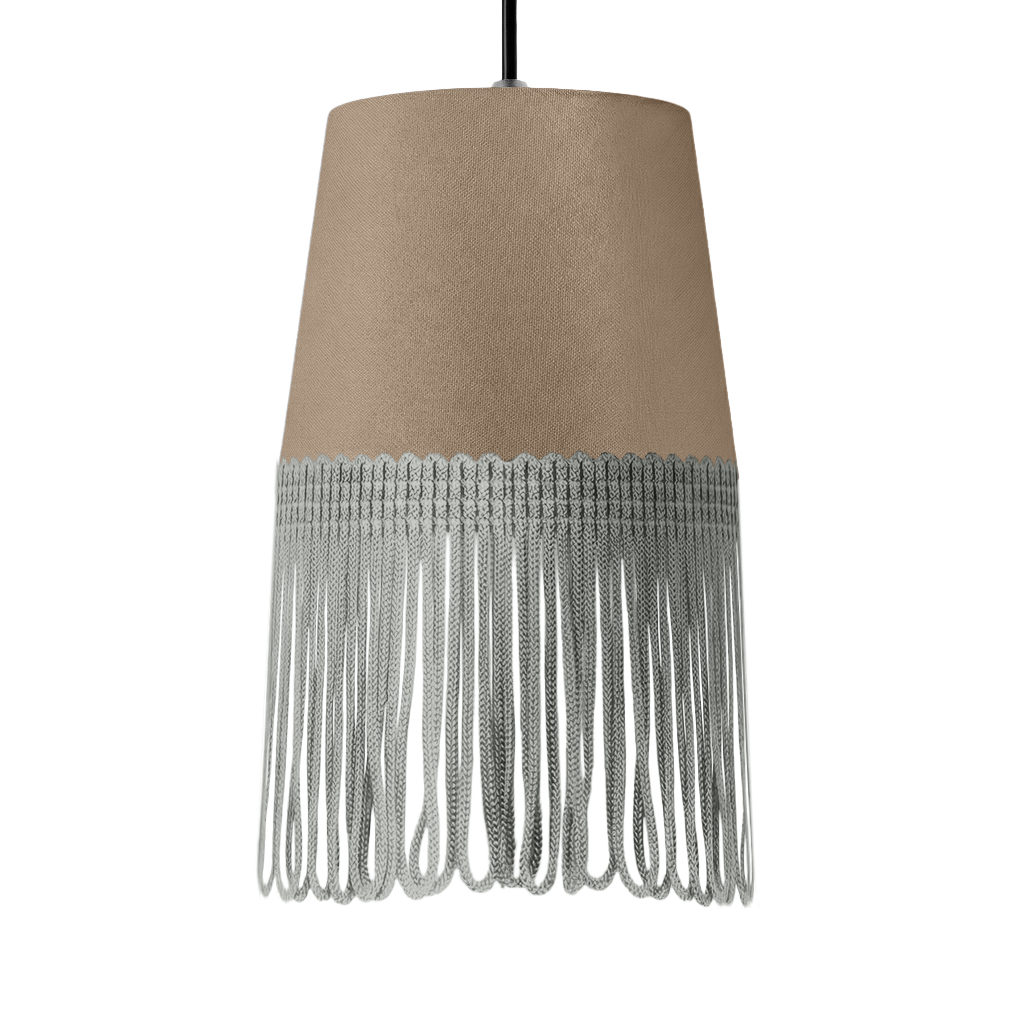 Lampe interiør alcantara fossilgrå