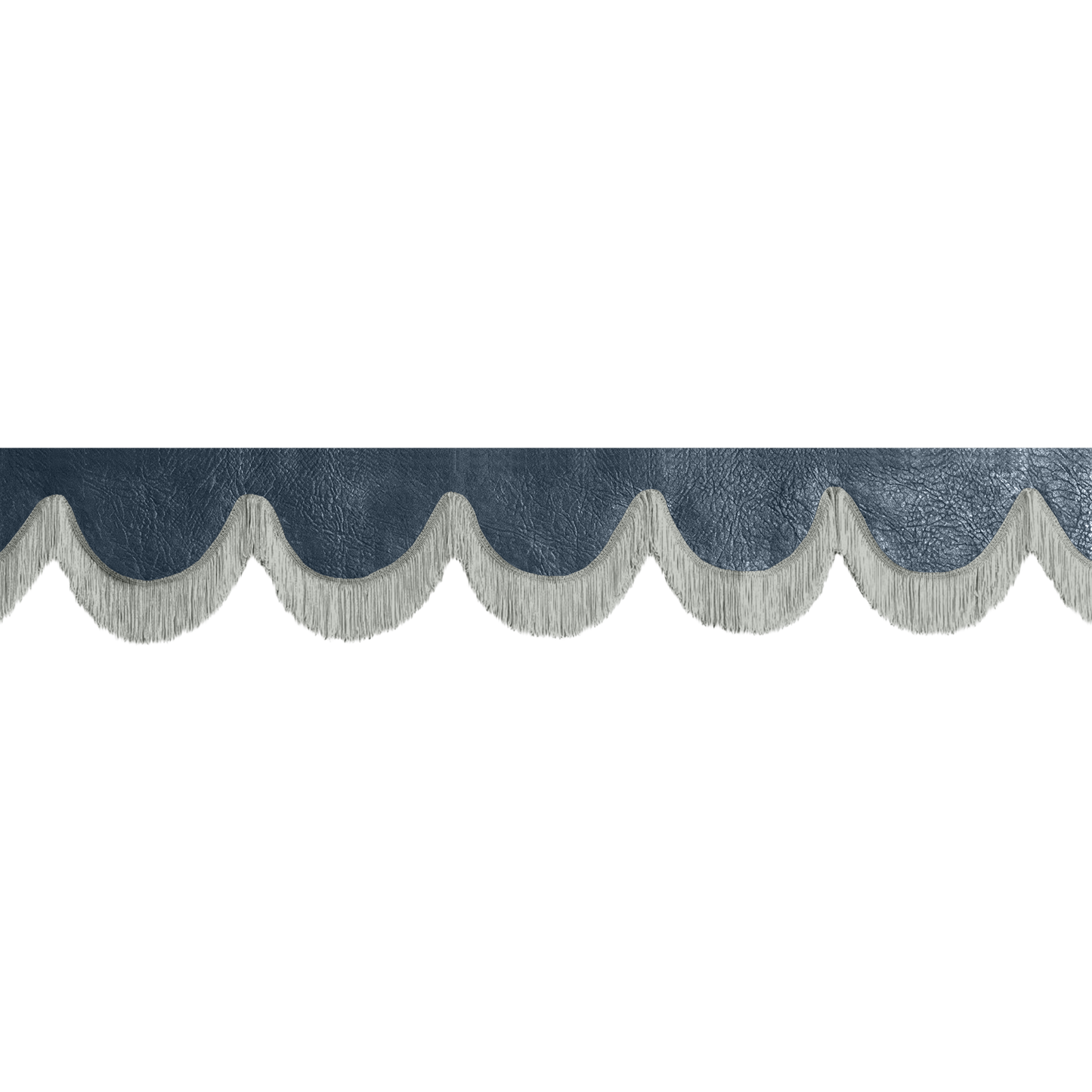 Gardin forrude nappa cobaltblå