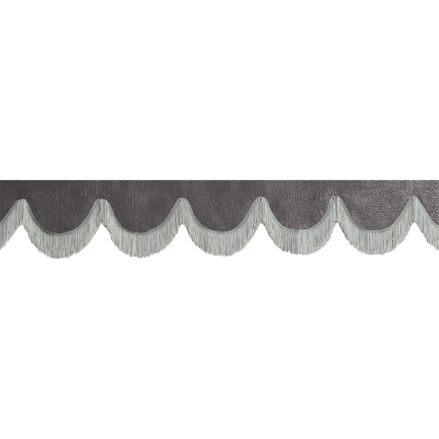 Gardin forrude nappa mørkegrå