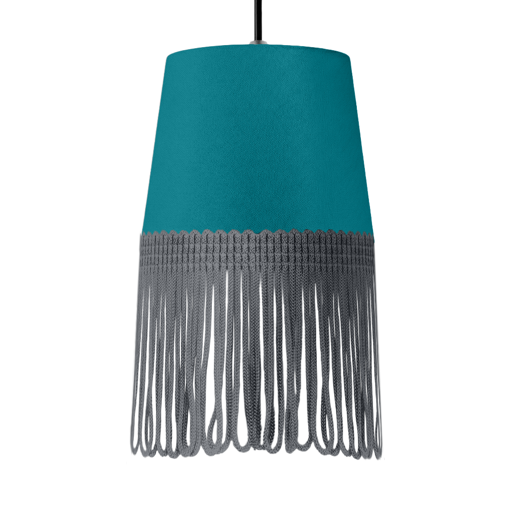 Lampe interiør alcantara krikand grøn