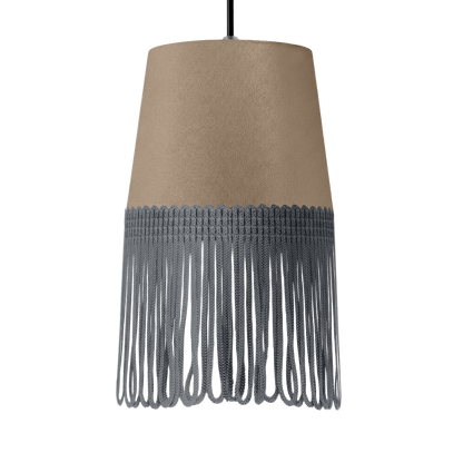 Lampe interiør alcantara fossilgrå