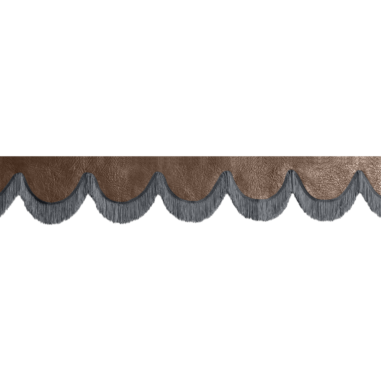 Gardin forrude nappa kaffebrun