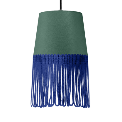 Lampe interiør alcantara skovgrøn