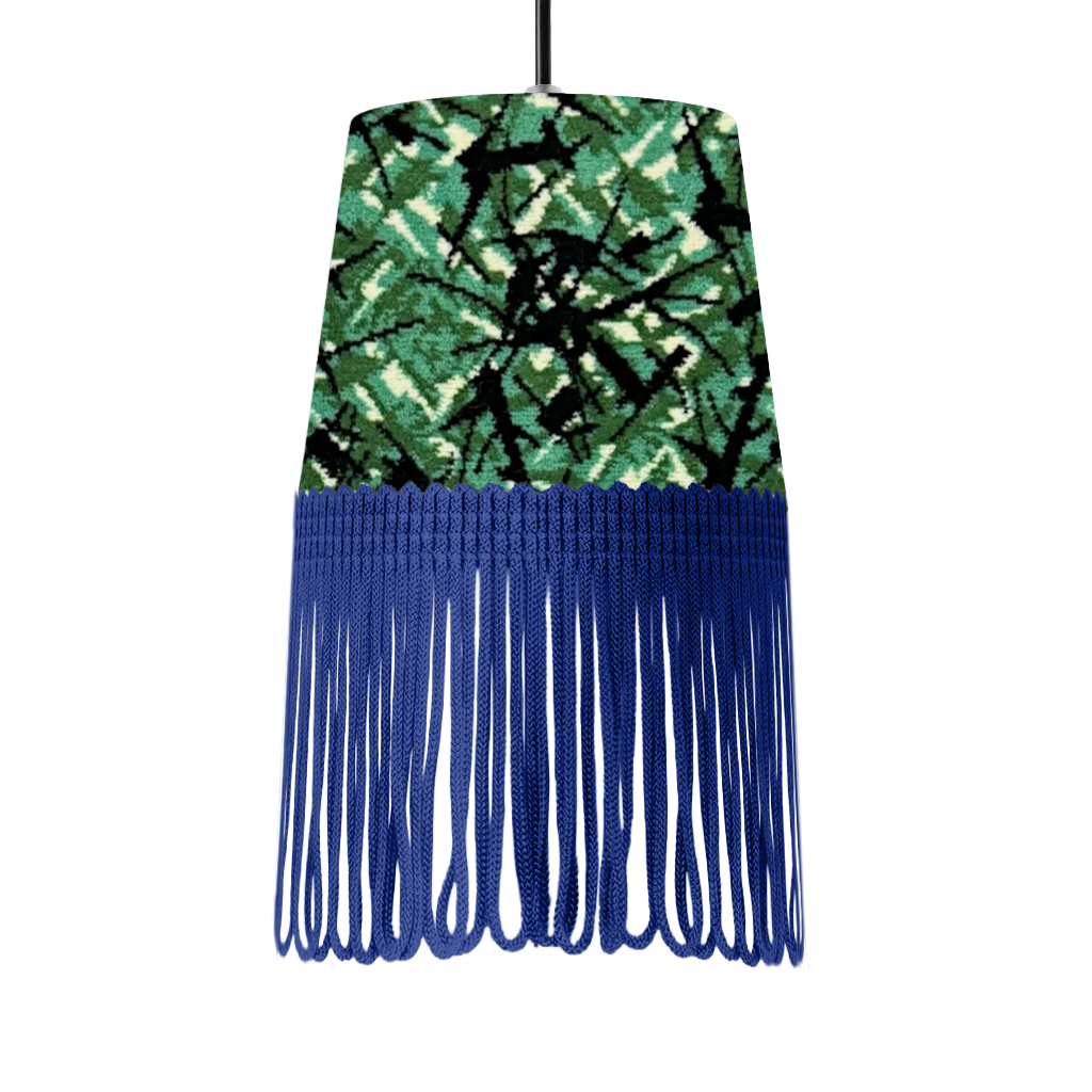 Lampe interiør grøn busplys