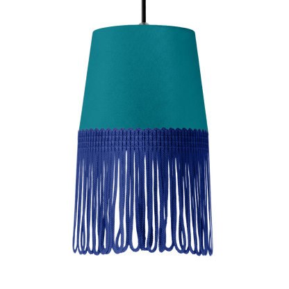 Lampe interiør alcantara krikand grøn