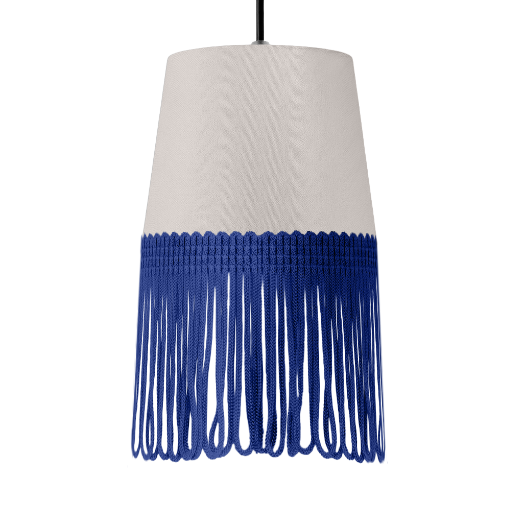 Lampe interiør alcantara sølvgrå