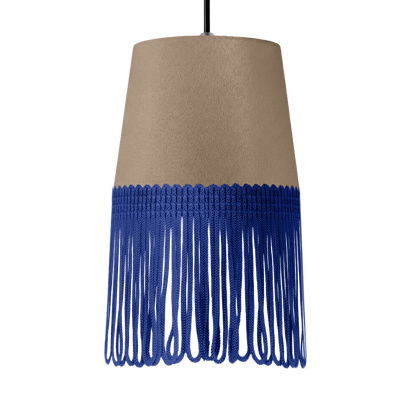 Lampe interiør alcantara fossilgrå