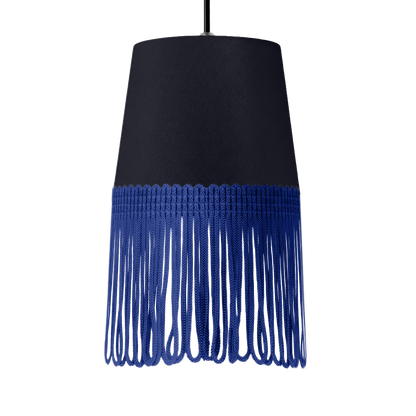 Lampe interiør alcantara stålgrå