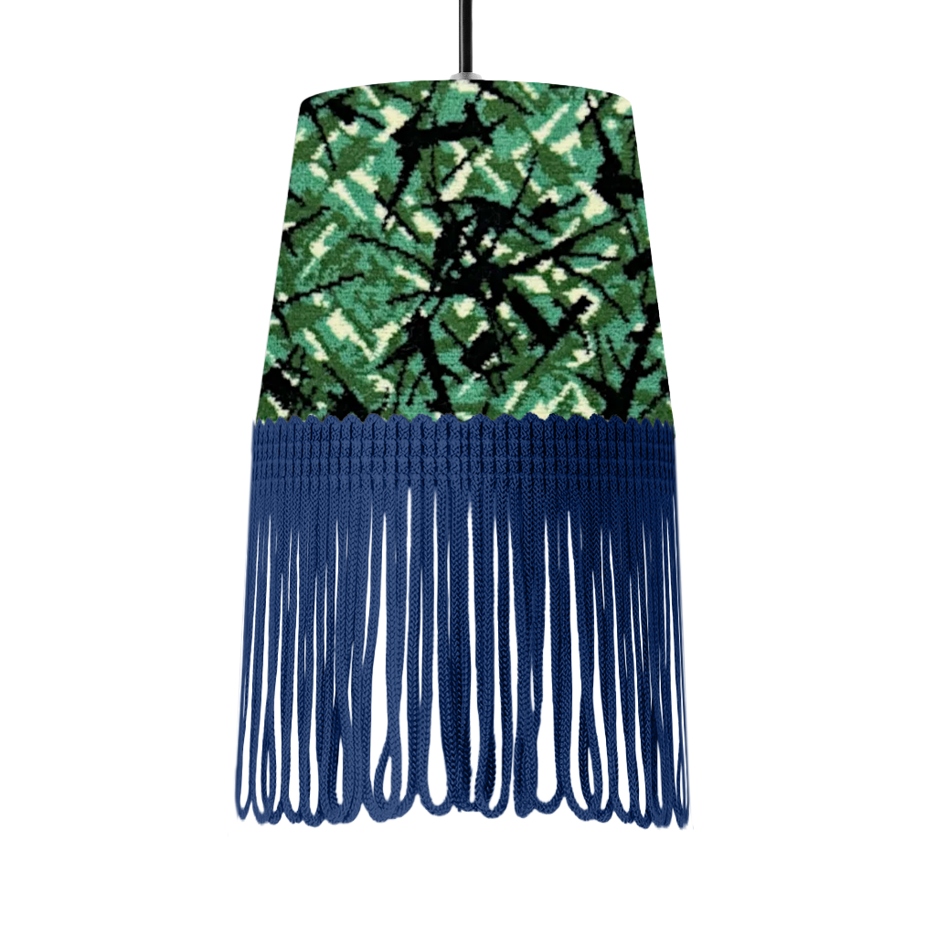 Lampe interiør grøn busplys