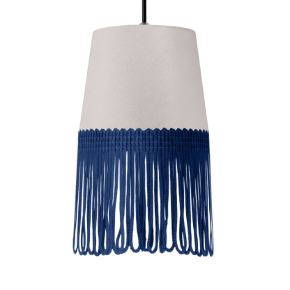 Lampe interiør alcantara sølvgrå