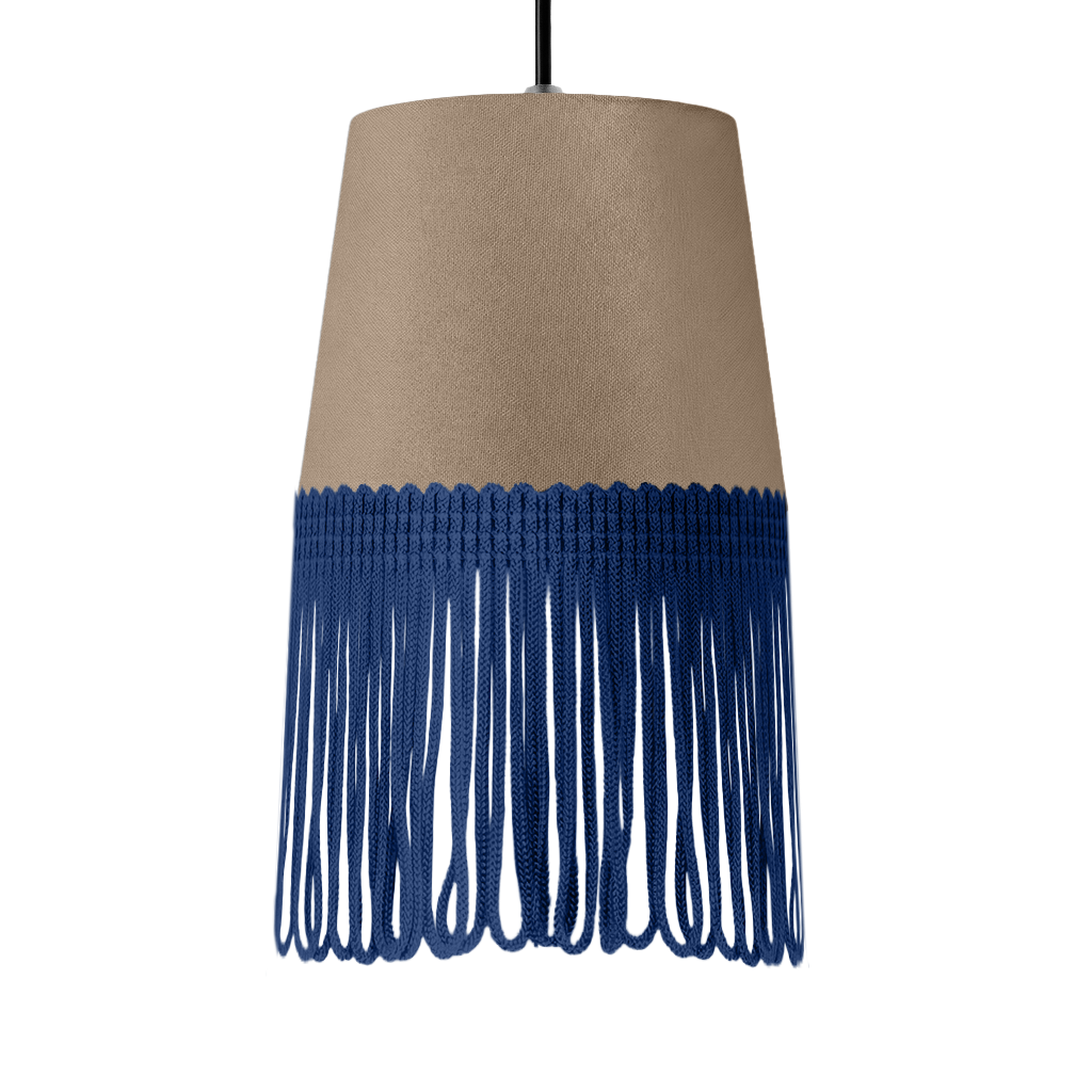 Lampe interiør alcantara fossilgrå