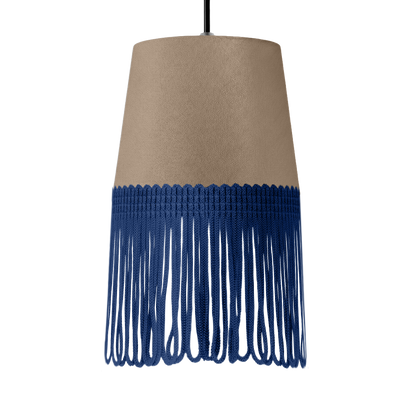 Lampe interiør alcantara fossilgrå