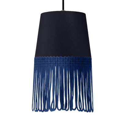 Lampe interiør alcantara stålgrå