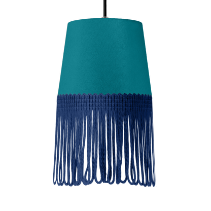 Lampe interiør alcantara krikand grøn