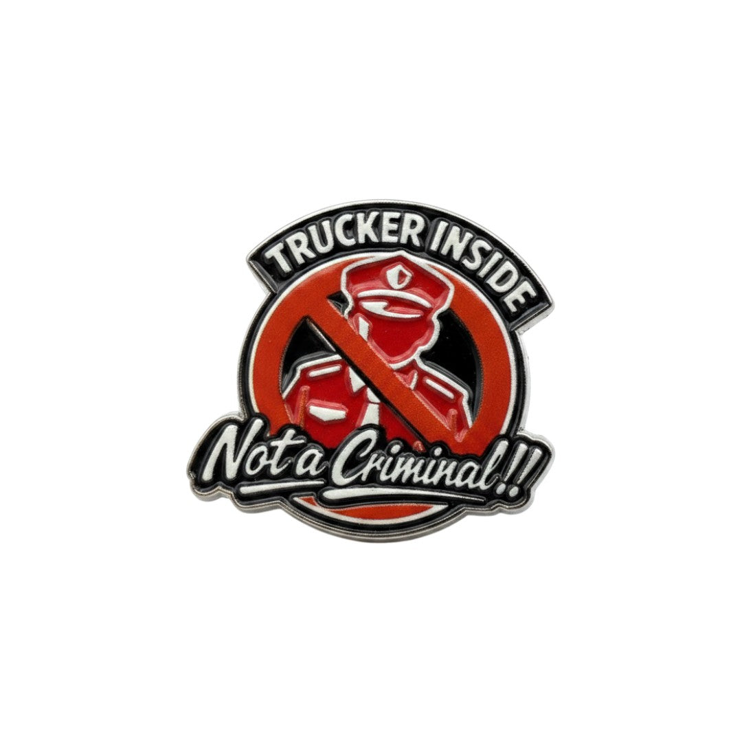 Pin trucker inside