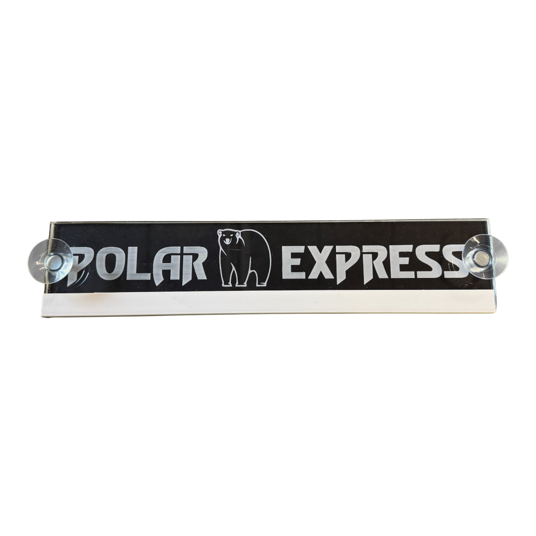 Lysplade polar express