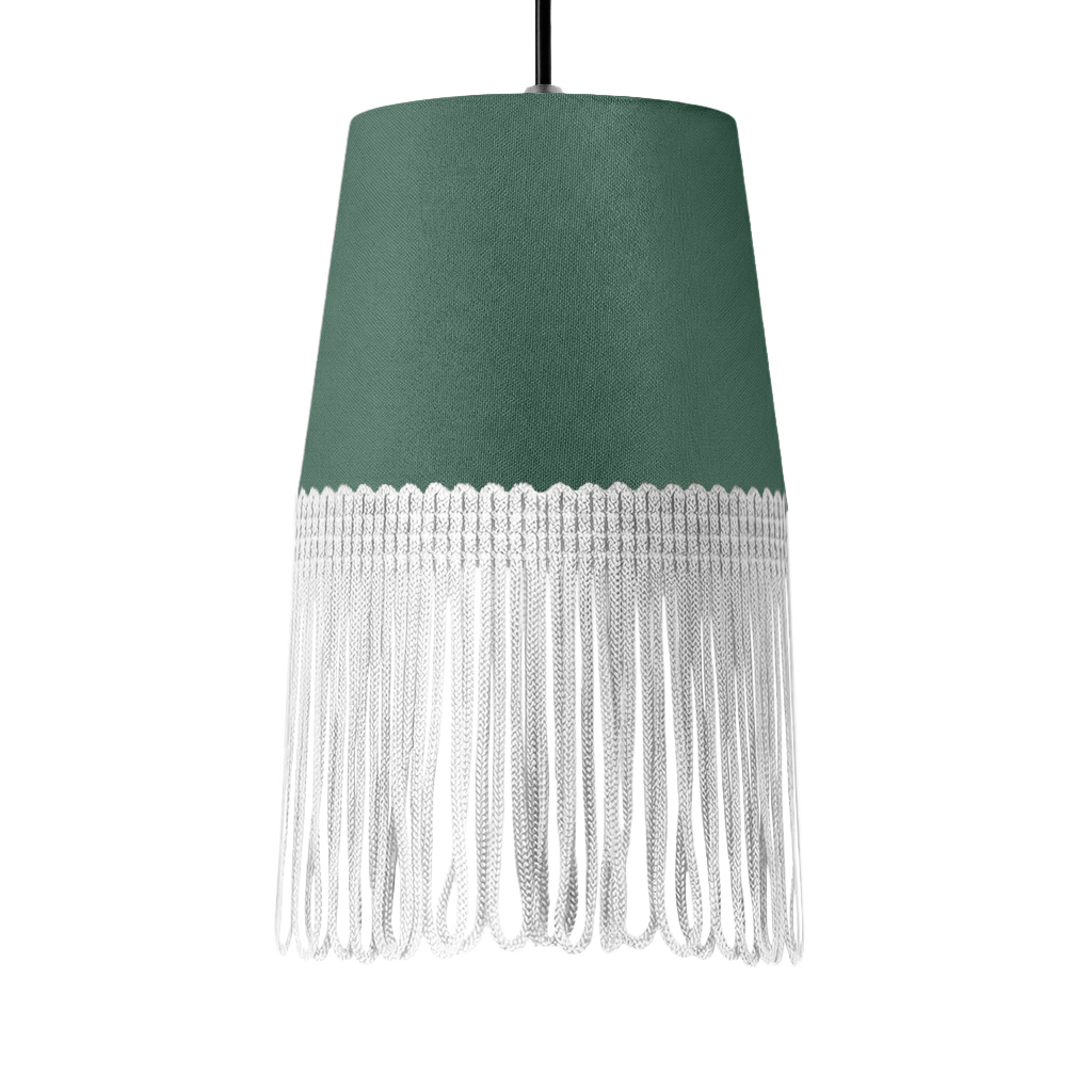 Lampe interiør alcantara skovgrøn