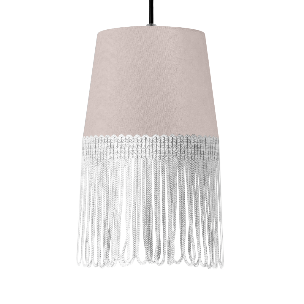 Lampe interiør alcantara duegrå