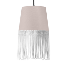 Lampe interiør alcantara duegrå