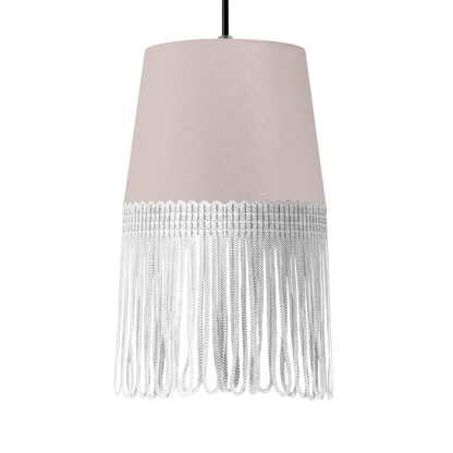 Lampe interiør alcantara duegrå