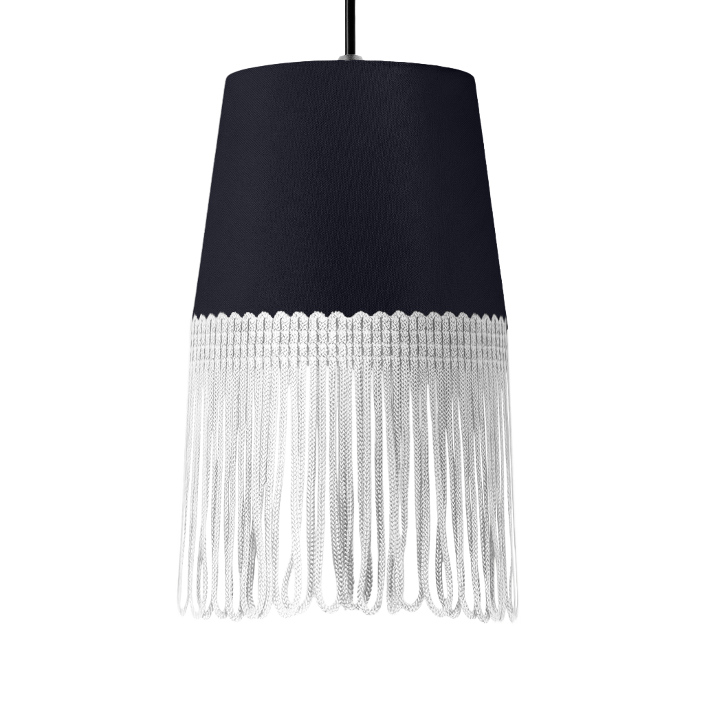 Lampe interiør alcantara stålgrå