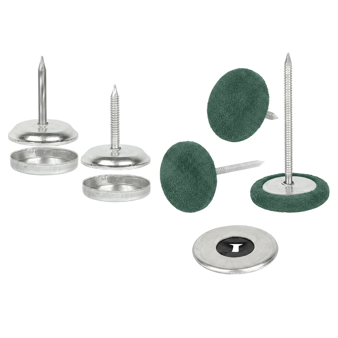 Autopolstringsknap alcantar - 11.4mm