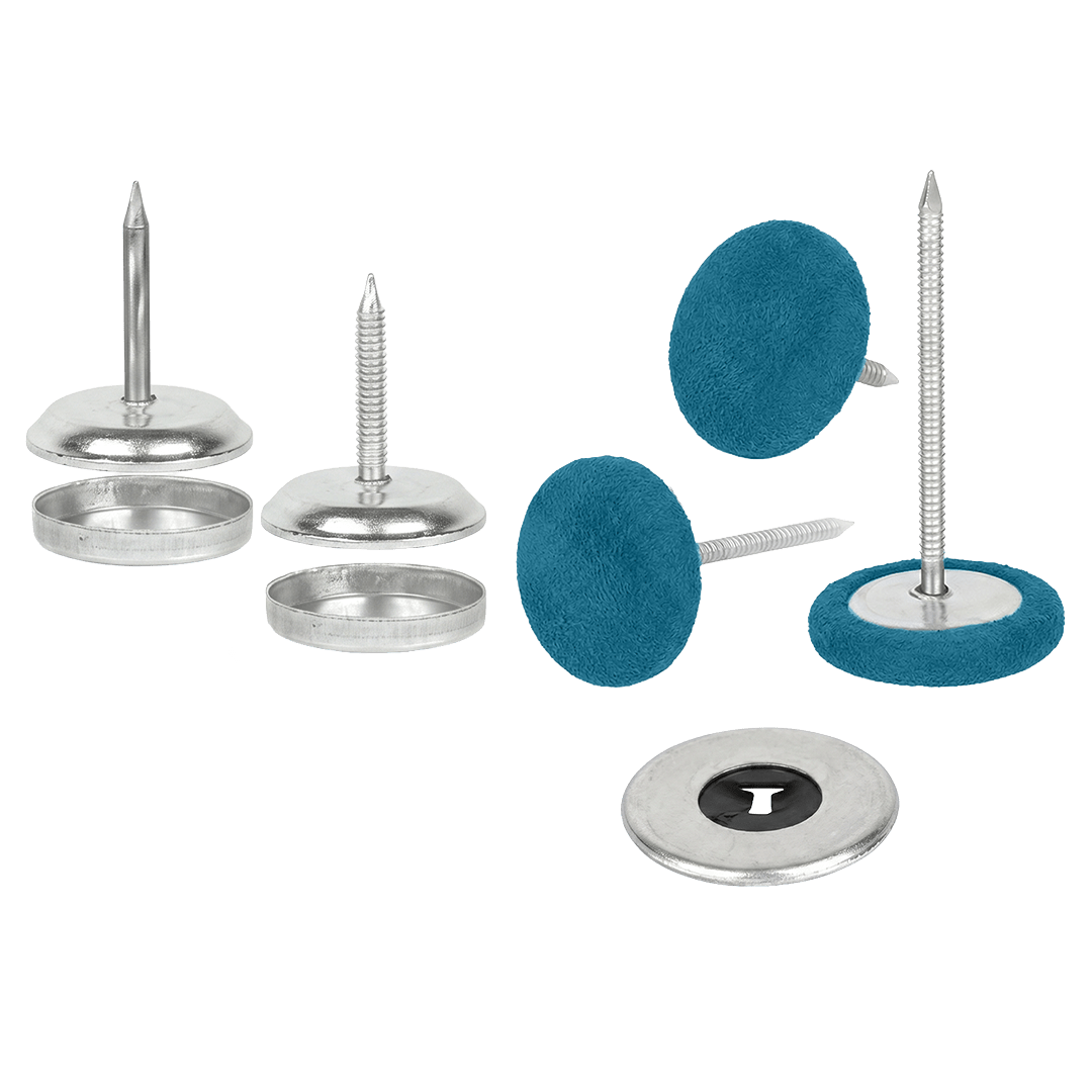 Autopolstringsknap alcantar - 11.4mm