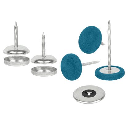 Autopolstringsknap alcantar - 11.4mm