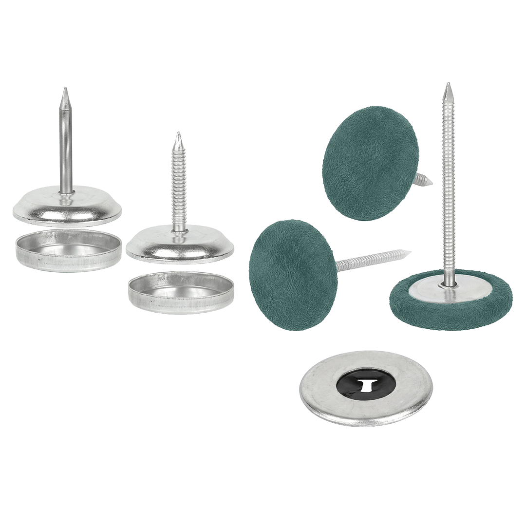 Autopolstringsknap alcantar - 11.4mm