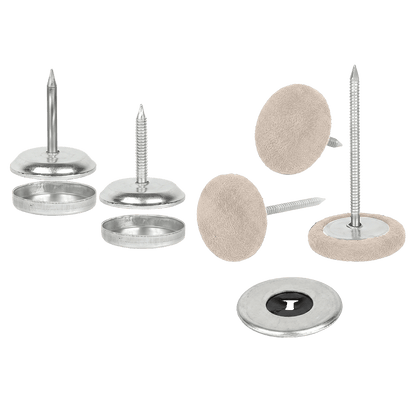 Autopolstringsknap alcantar - 11.4mm