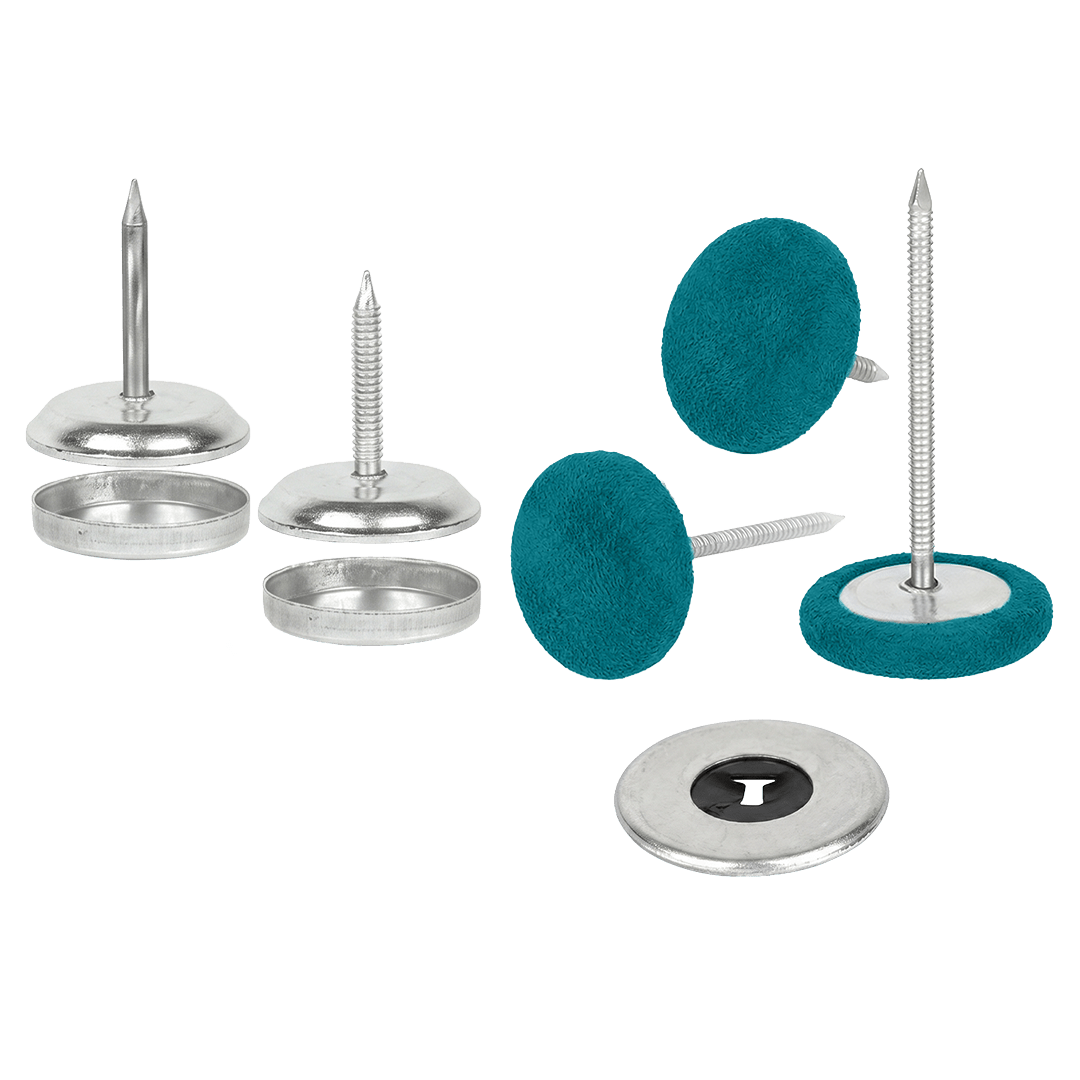 Autopolstringsknap alcantar - 11.4mm
