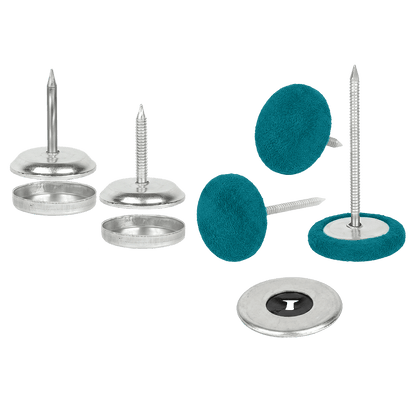 Autopolstringsknap alcantar - 11.4mm