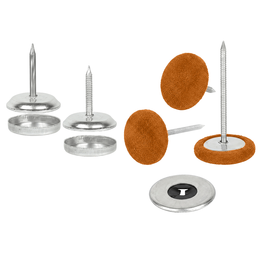Autopolstringsknap alcantar - 11.4mm