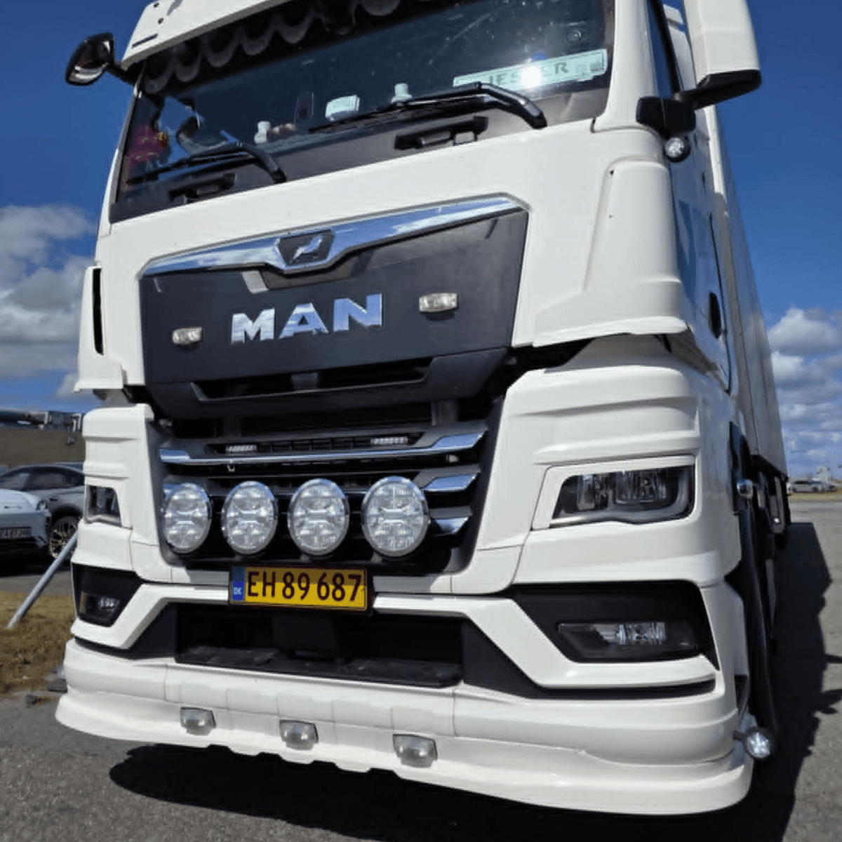 Beast underlæbe MAN TGX 2021+ -