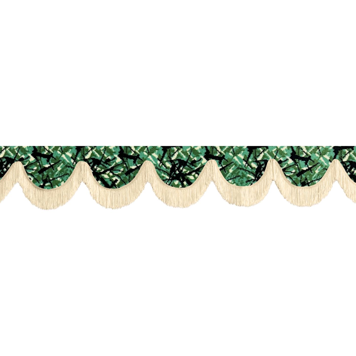 Gardin forrude busplys grøn