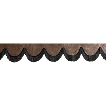 Gardin forrude nappa kaffebrun