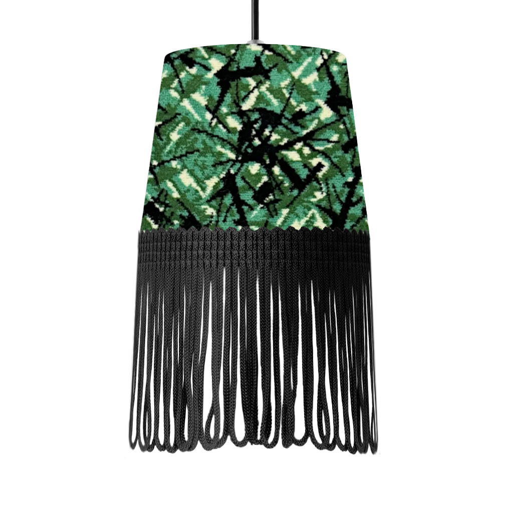 Lampe interiør grøn busplys