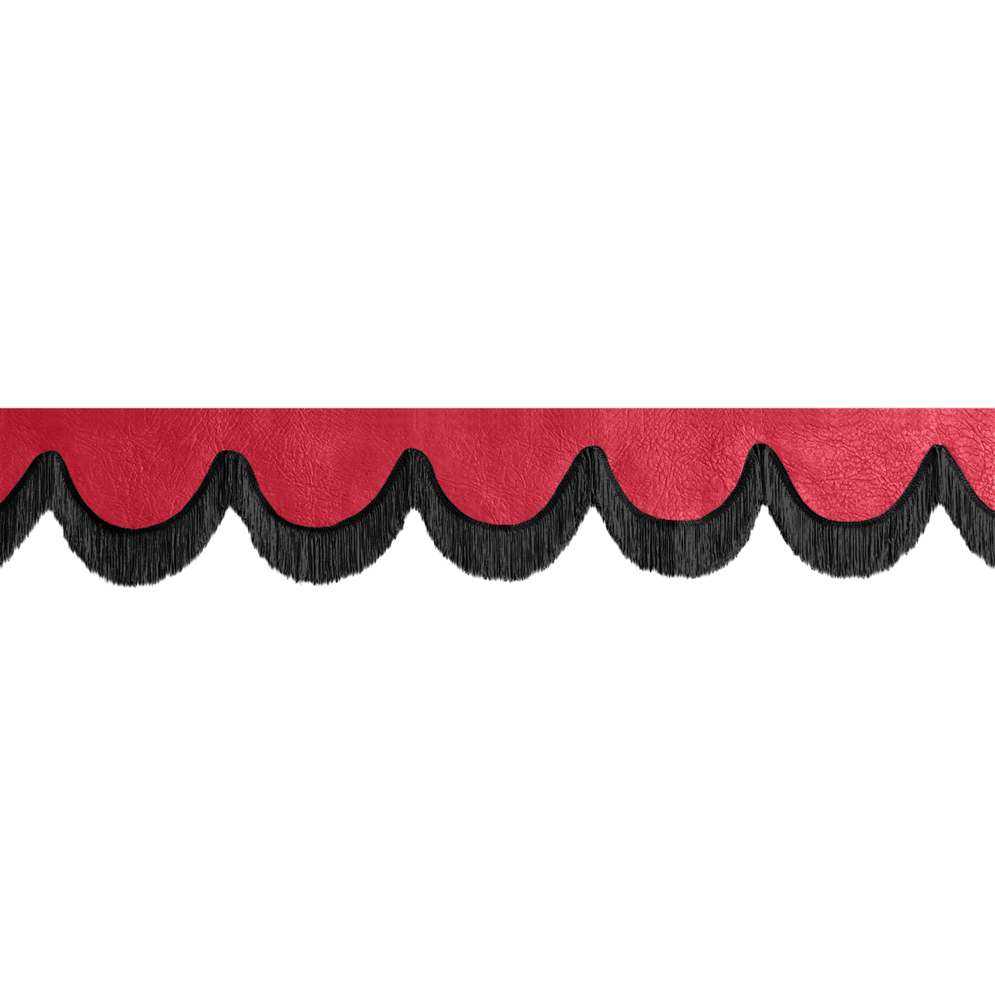 Gardin forrude nappa rød