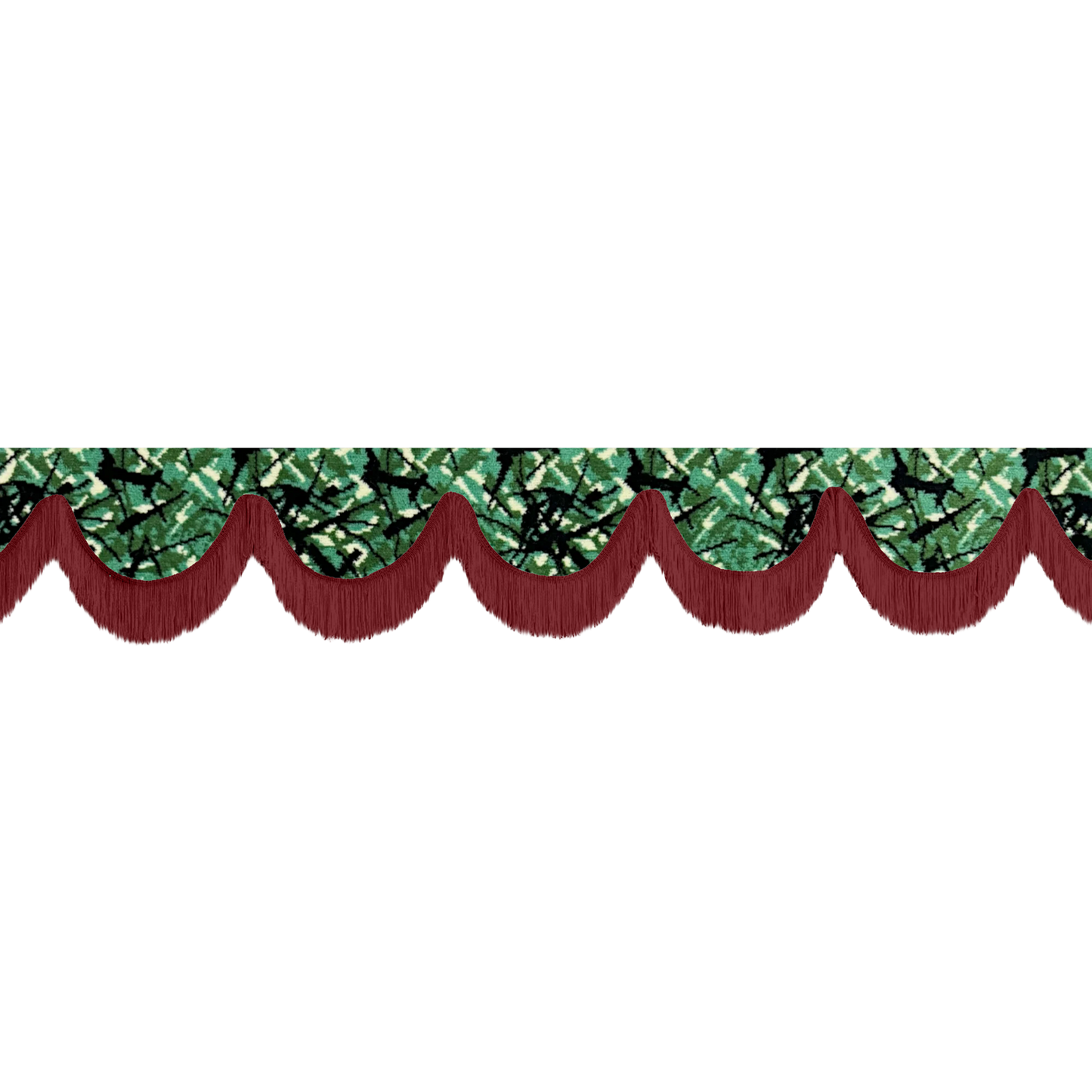 Gardin forrude busplys grøn