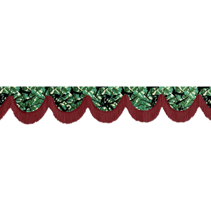 Gardin forrude busplys grøn