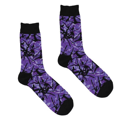 Busplys strømper - Lilla - KJoF - 34 - 36 - 