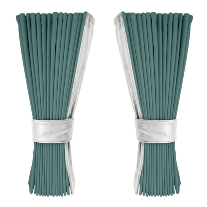 Gardin aronagrøn alcantar med nappa